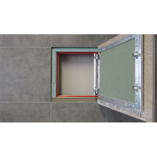 Porte d'inspection en aluminium taille 500 mm x 800 mm ETP pour revêtement de carreaux de céramique