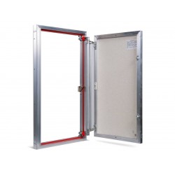 Porte d'inspection en aluminium taille 500 mm x 800 mm ETP pour revêtement de carreaux de céramique