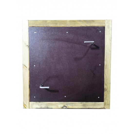Bodeninspektionsluke 400 mm x 400 mm mit 2 Türschlössern