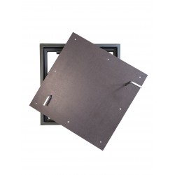 Sportello di ispezione a pavimento 900 mm x 900 mm con 2 serrature