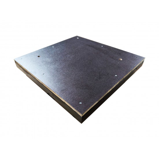 Bodeninspektionsluke 400 mm x 400 mm mit 2 Türschlössern