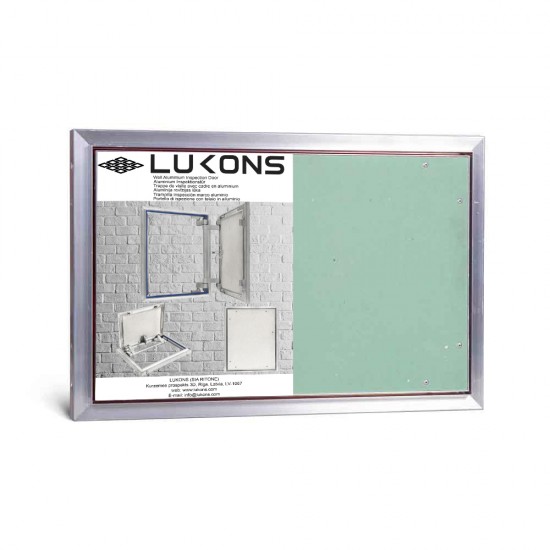 Aluminium inspection Door size 600mm x 400mm for ceramic tiles covering