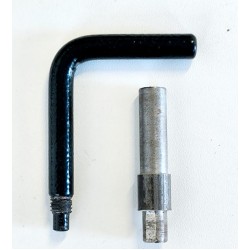Key for opening the floor hatch