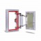 Porte d'inspection en aluminium taille 200 mm x 300 mm pour revêtement de carreaux de céramique