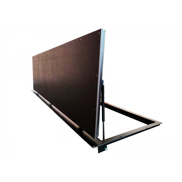 Floor steel access door size 70 cm x 130 cm H