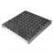 Aluminum unfilled floor hatch for indoor and outdoor use 100cm x 100 cm