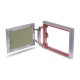 Aluminium inspection Door size 400mm x 300mm for ceramic tiles covering