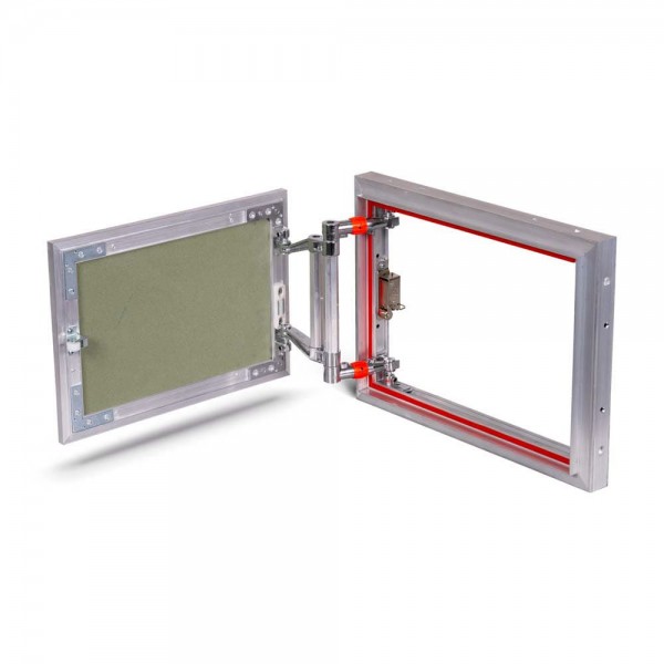 Puerta de inspección de aluminio tamaño 400 mm x 300 mm para revestimiento de baldosas cerámicas