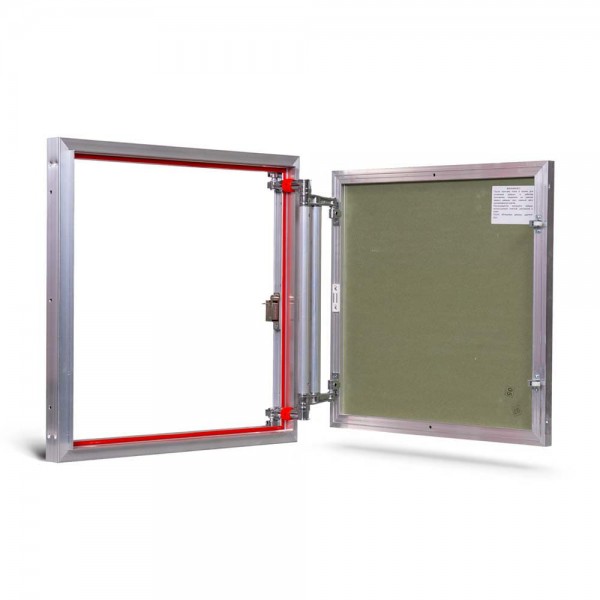 Aluminium inspection Door size 600mm x 600mm for ceramic tiles covering