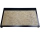 Grīdas tērauda tehniskā (revīzijas) lūka izmērs 70 cm x 130 cm H ar OSB paneli koka un parketa grīdai