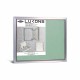 Aluminium inspection Door size 600mm x 500mm for ceramic tiles covering