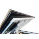 Stainless steel floor access door 100 cm x 260 cm H for indoor and outdoor
