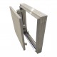 Aluminium inspection Door size 600mm x 700mm for ceramic tiles covering