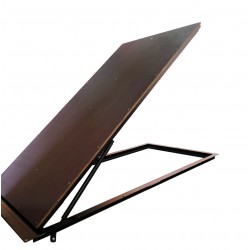 Floor steel access door size 60 cm x 160 cm "H"