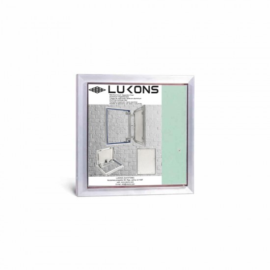 Aluminium inspection Door size 300mm x 300mm for ceramic tiles covering