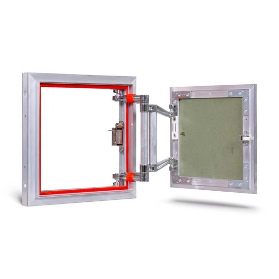 Aluminium inspection Door size 300mm x 300mm for ceramic tiles covering