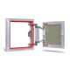 Aluminium inspection Door size 300mm x 300mm for ceramic tiles covering
