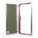 Aluminium inspection Door size 600mm x 1200mm for ceramic tiles covering