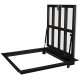 Floor steel door 80 cm x 70 cm H with plasterboard for tile covering
