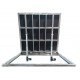 Floor Stainless steel 60 cm x 140 cm H access door for indoor and outdoor