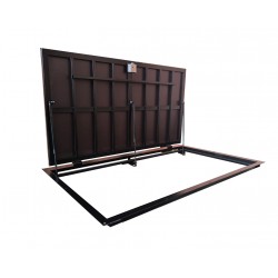 Floor steel access door size 70 cm x 210 cm "H"