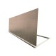 Stainless steel floor access door 80 cm x 250 cm H for indoor and outdoor