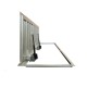 Stainless steel floor access door 80 cm x 250 cm H for indoor and outdoor