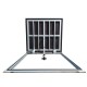 Stainless steel floor access door 80 cm x 250 cm H for indoor and outdoor