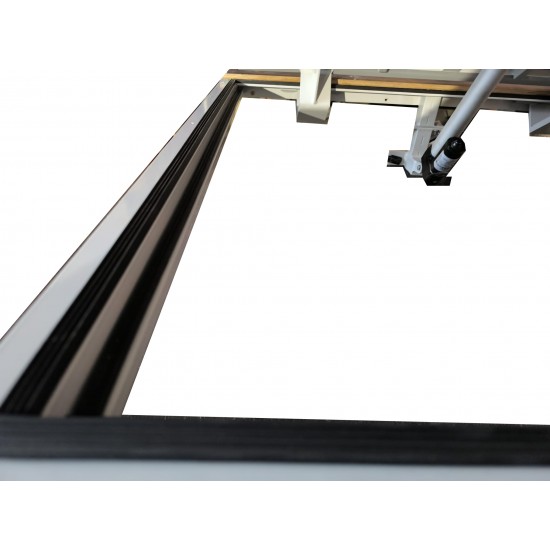 Stainless steel floor access door 90 cm x 250 cm H for indoor and outdoor