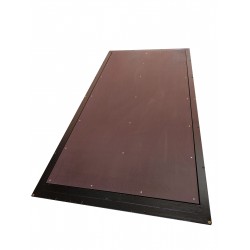 Floor steel access door size 120 cm x 300 cm "H"