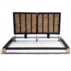 Floor steel access door size 70 cm x 130 cm "H" with OSB panel for wood flooring