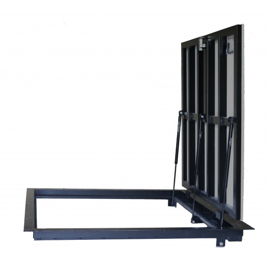 Floor steel access door size 100 cm x 100 cm